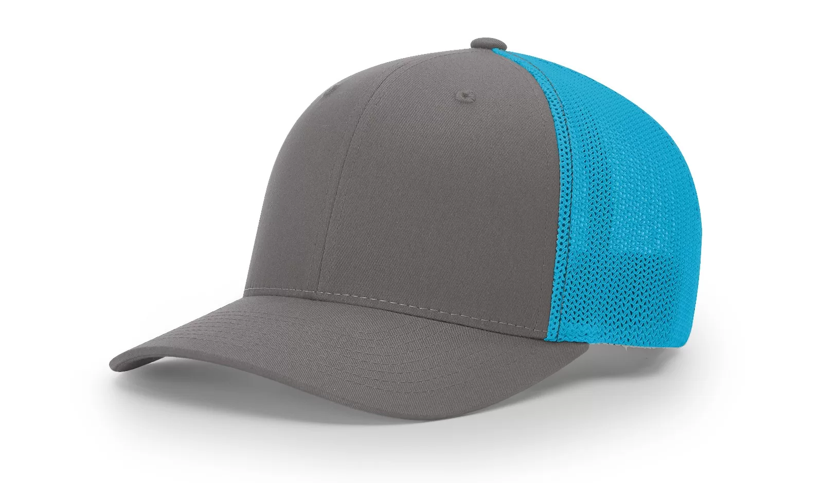 Split : Charcoal/Neon Blue