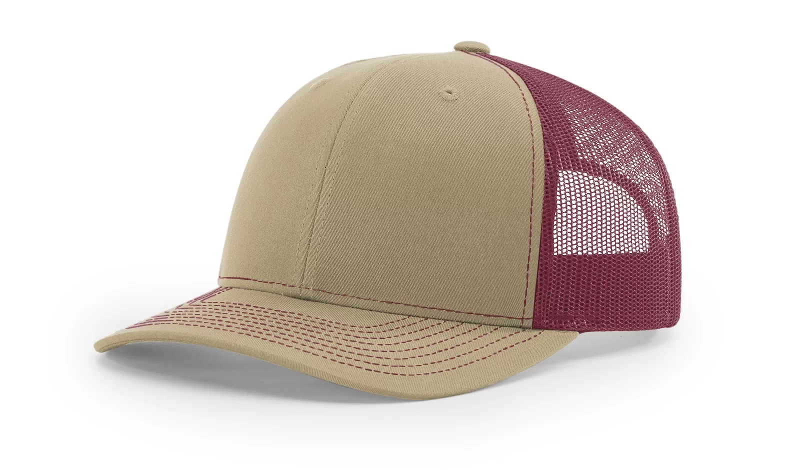 Split : Khaki/Burgundy
