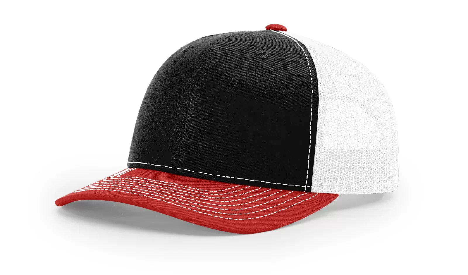 Tri-Color : Black/White/Red