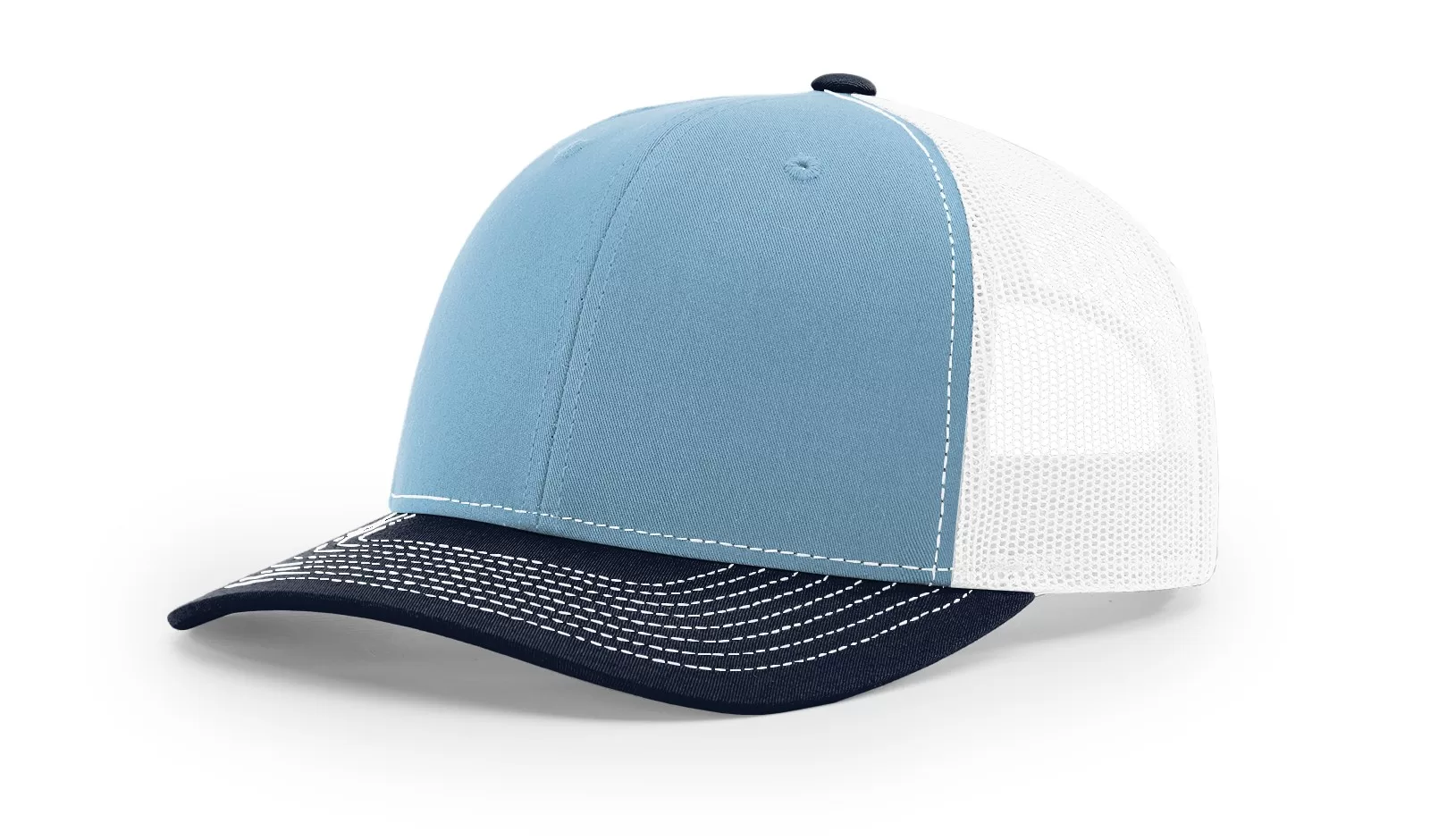 Tri-Color : Columbia Blue/White/Navy