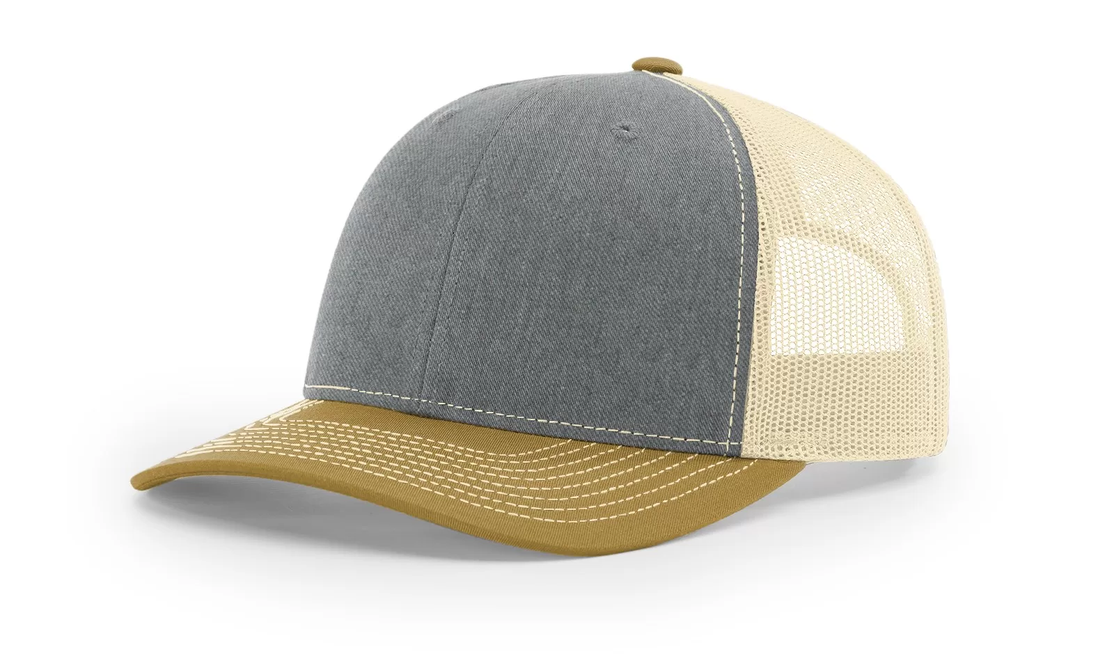 Tri-Color : Heather Grey/Birch/Amber Gold