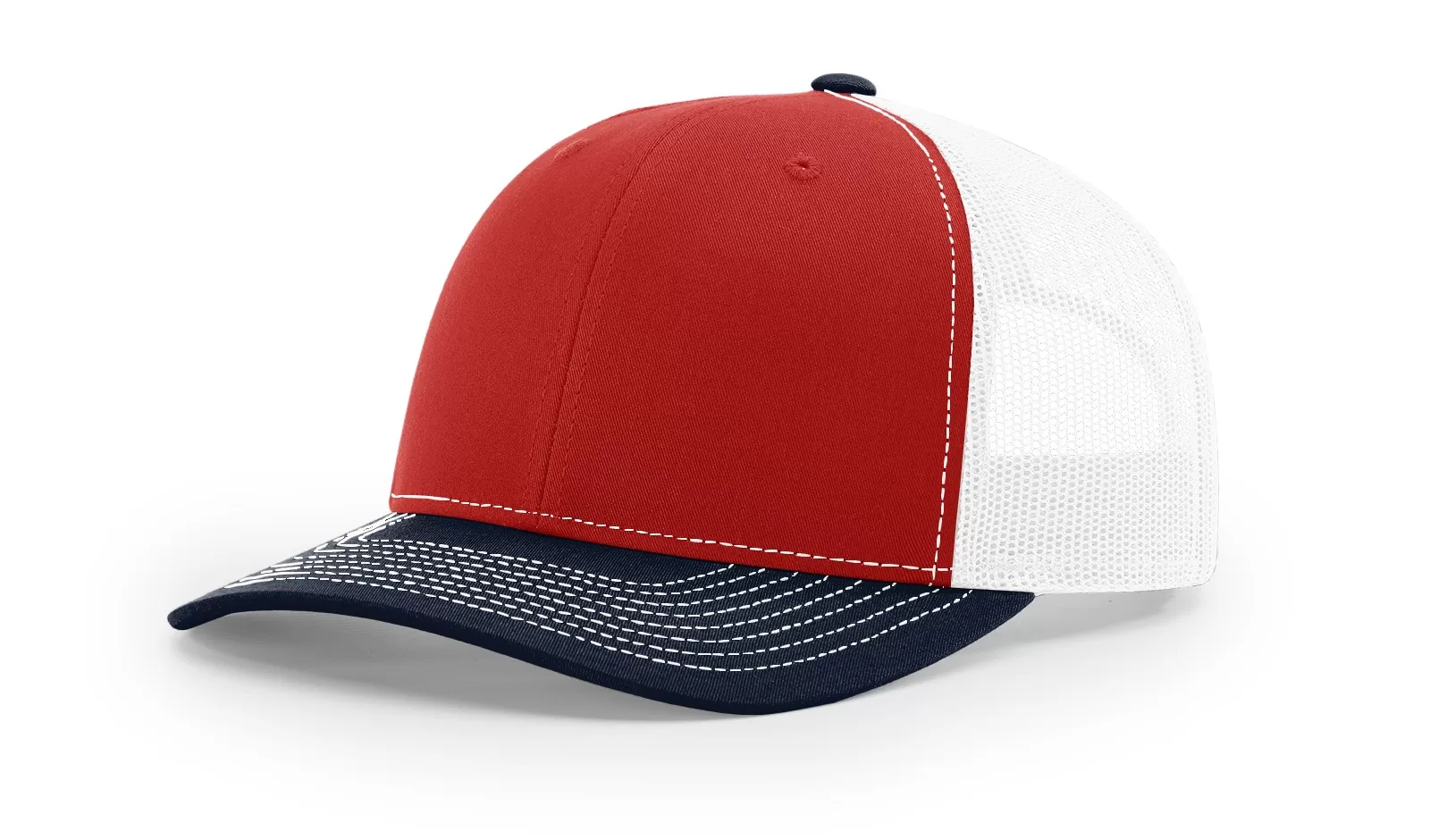 Tri-Color : Red/White/Navy