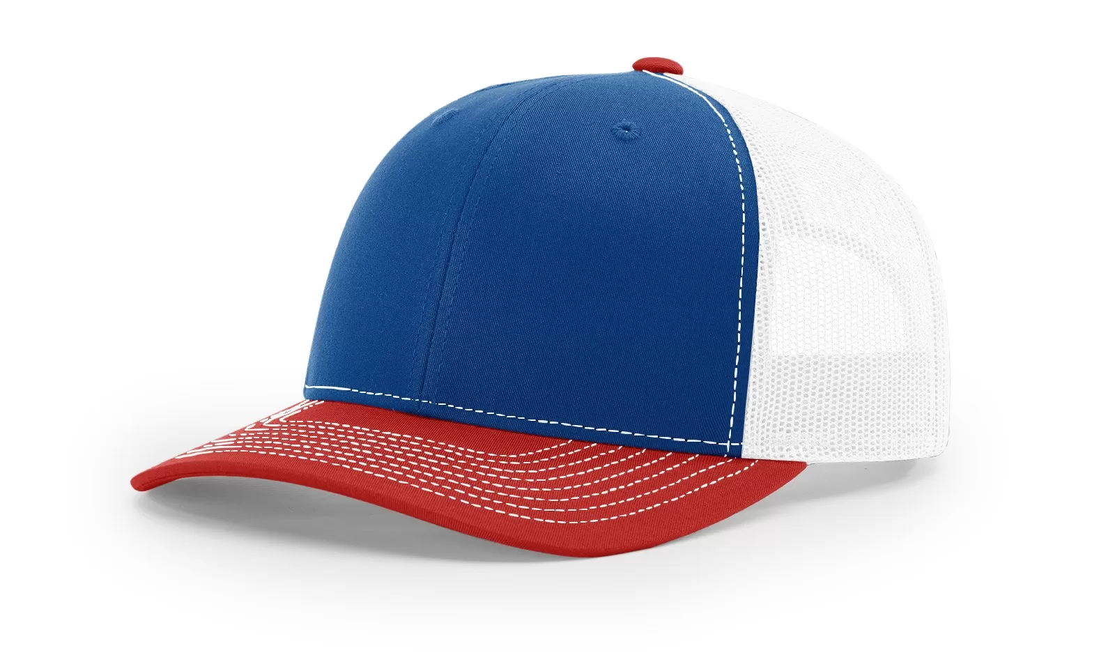 Tri-Color : Royal/White/Red